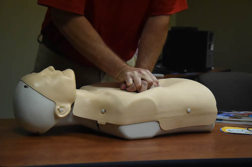 Image of CPR demostration